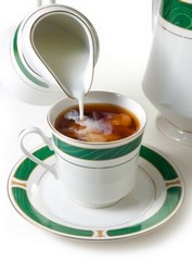 Черный чай с молоком Черный чай с молоком