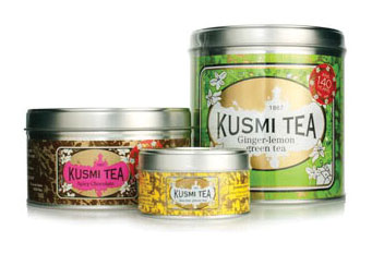 Баночки чая kusmi tea Баночки чая kusmi tea
