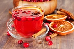 Чай, клюква, корица, апельсин Чай, клюква, корица, апельсин
